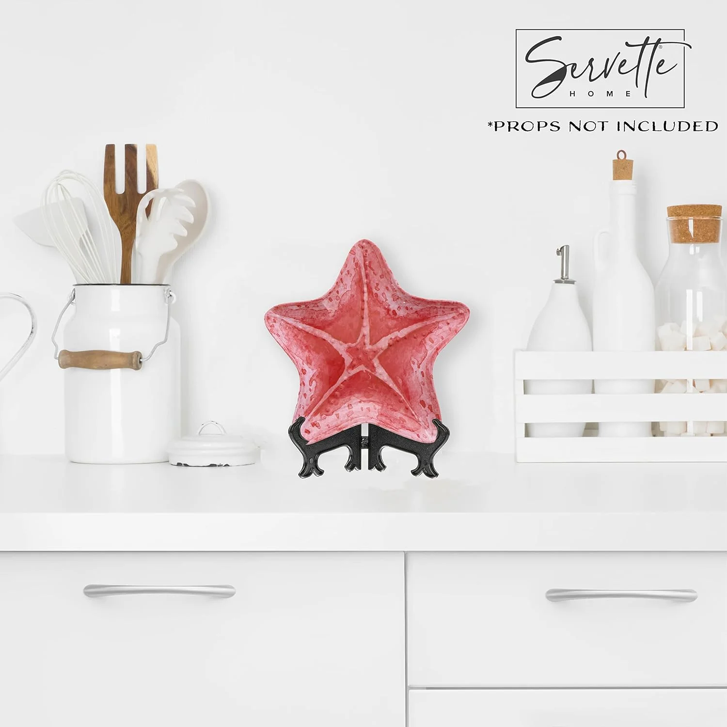 Pink Melamine Starfish Plate - Image 6